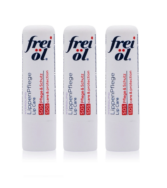 3xPack Frei öl Hydrolipid Lip Care