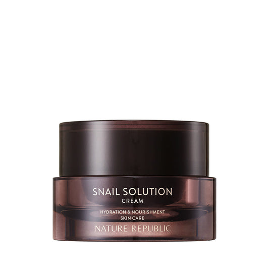 [IMPROVING SKIN COMPLEXION & ELASTICITY] Snail Solution Cream